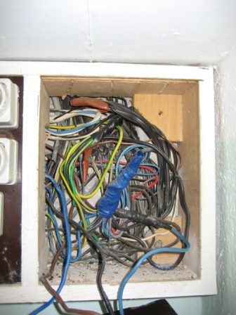 Wiring's a mess